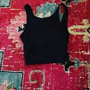 lululemon power pivot top black